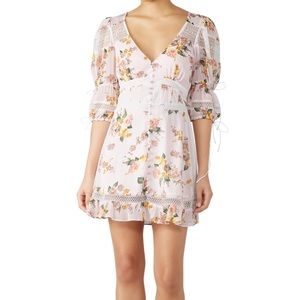 For love and lemons isadora mini dress